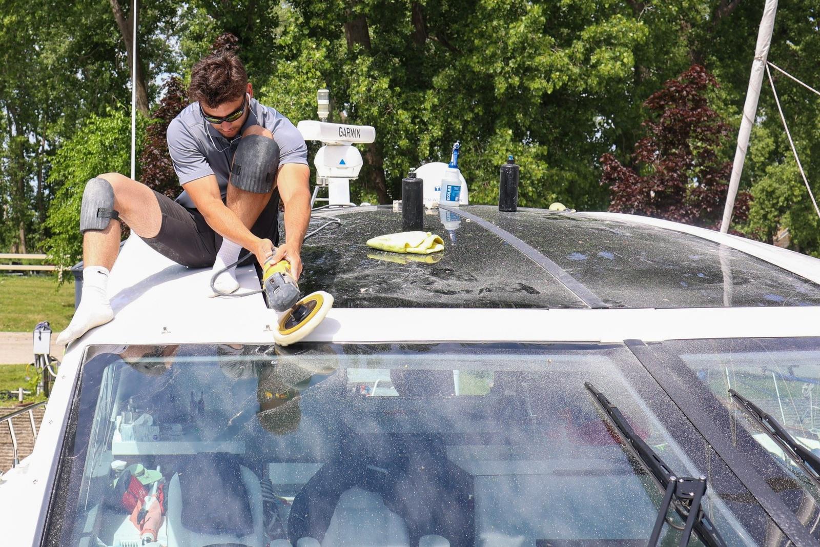 All Pro Detailing boat detailing work 3