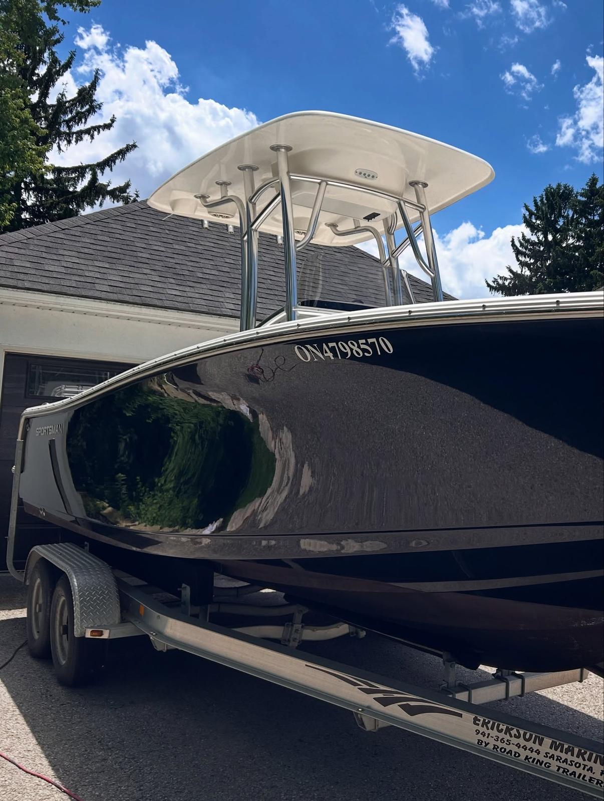 All Pro Detailing boat detailing work 2