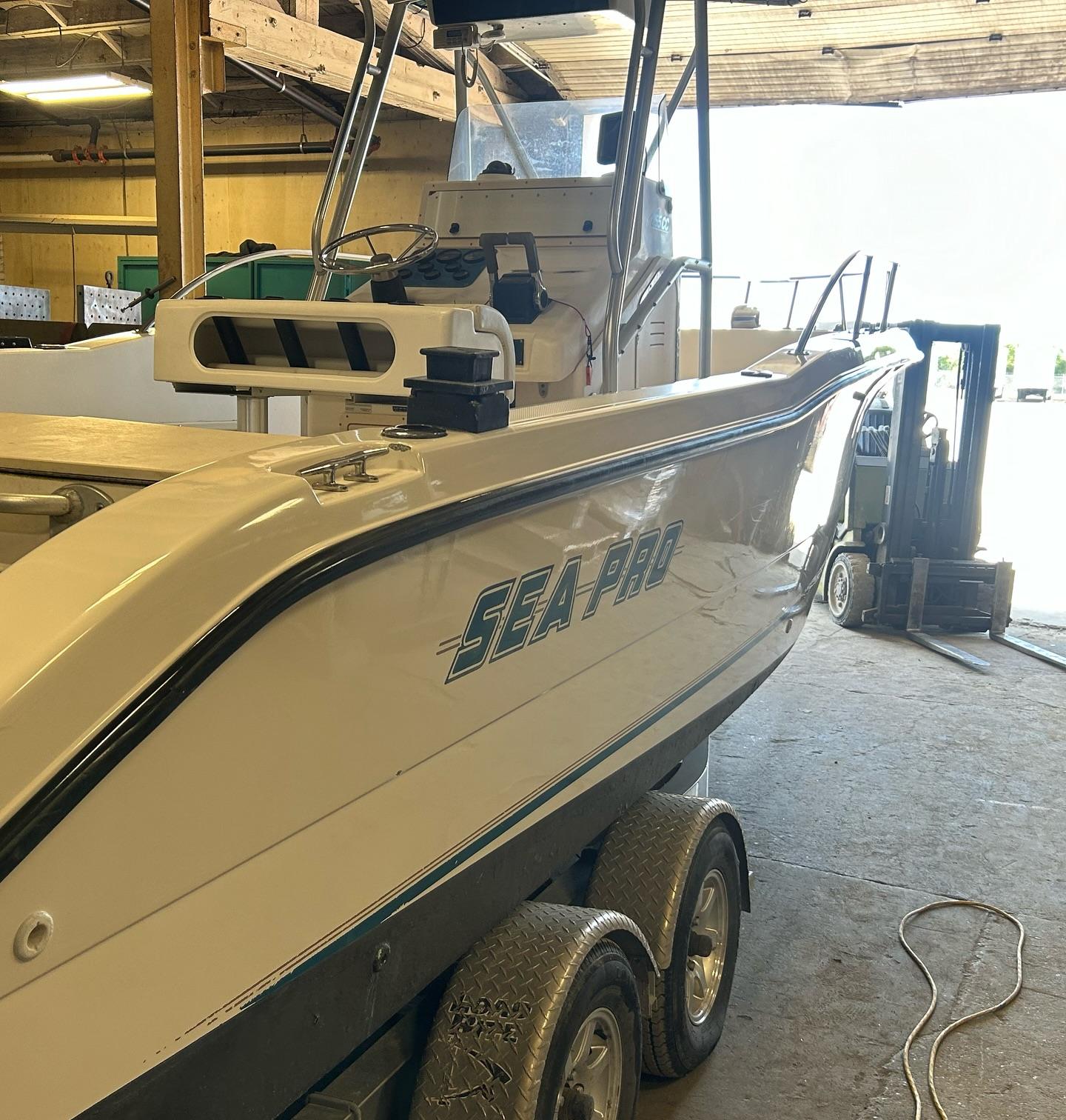All Pro Detailing boat detailing work 6